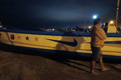 Los pescadores fueron hallados también con la lancha Bendición de Dios, en la que zarparon