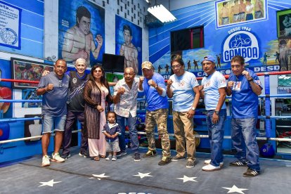 Bolaños regresó a Guayaquil, donde se    encontró con sus amigos del boxeo.