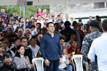 Daniel Noboa, presidente de Ecuador.