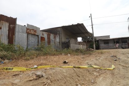 Menor de edad fue asesinado en este sector de Durán.