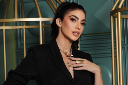 Virginia Limongi, presentadora de TV.