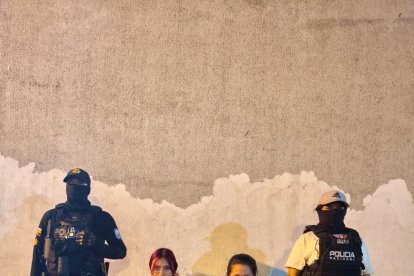 Estas dos mujeres son sospechosas de extorsión.