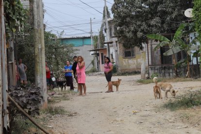 Moradores alarmados por el crimen del chico de 15 años.