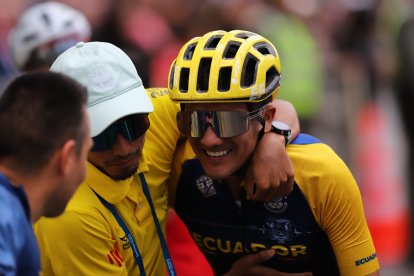 Richard Carapaz es la principal carta de Ecuador para el Mundial de Ciclismo Ruanda 2025.