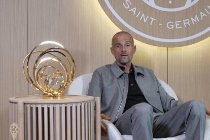 Luis Enrique fue elegido el mejor técnico de la pasada temporada.