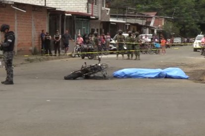 Las calles de Santa Ana vivieron un episodio que ha causado conmoción en Manabí