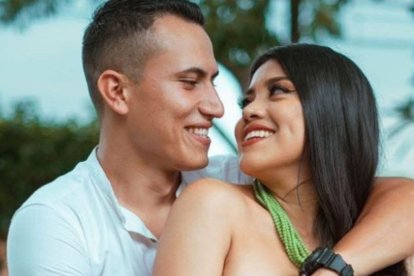 Cuando el amor llama, el amor llama”, dijo Meliza Yumisaca sobre su boda con su “Poli, Poli”.