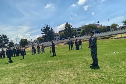 El coronel Jimmy Viteri llamó a la calma y reiteró que la prioridad de la Policía es garantizar el orden en Tungurahua