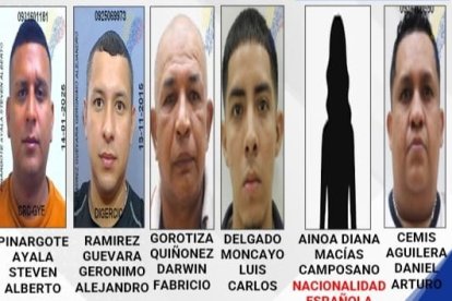 Las víctimas del ataque.