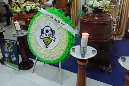 Jonathan Cabezas, capitán del club esmeraldeño 22 de Julio, fue la primera víctima fatal.