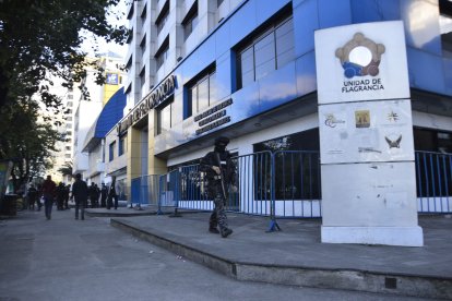 La audiencia se realizó en la Unidad de Flagrancia del norte de Quito.