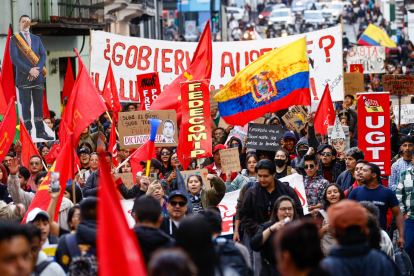 Manifestaciones y bloqueos continúan en varias provincias de Ecuador este 26 de septiembre.
