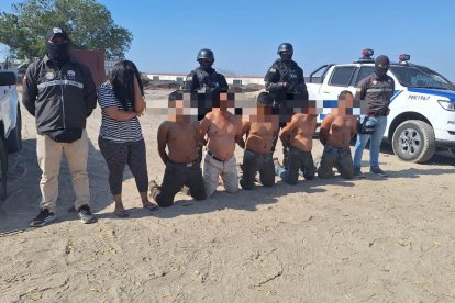 La Policía Nacional indagará si los detenidos pertenecen a un grupo delictivo organizado