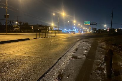 En este lugar se registró el atentado.