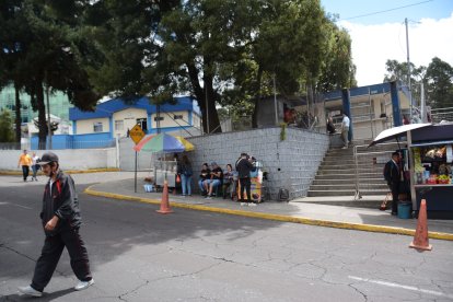El hombre fue llevado hasta la morgue tras lo ocurrido, en Pomasqui, norte de Quito