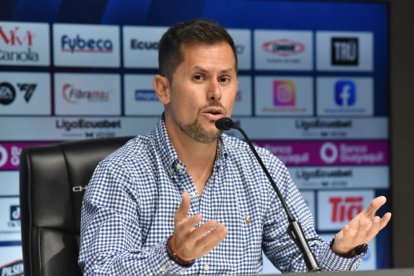 Andrés Larriva, gerente comercial de IDV, dio a conocer las acciones legales que iniciará el club.