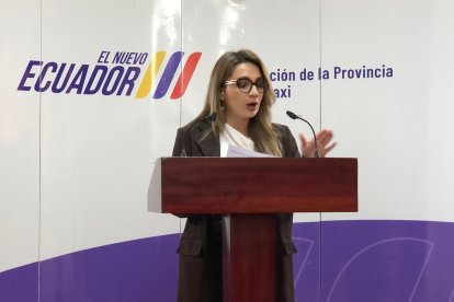Carolina Jaramillo, vocera del Gobierno de Daniel Noboa, habló sobre la postura oficial.