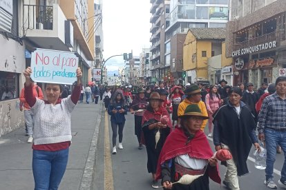 Dirigentes advirtieron que si no hay respuesta en 24 horas, radicalizarán las medidas en Tungurahua.
