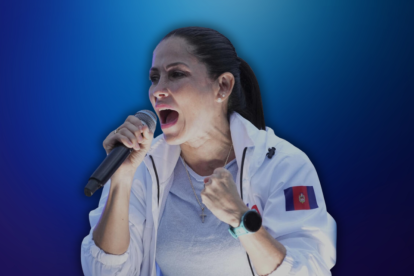 Luisa González, una de las políticas que lideran el movimiento Revolución Ciudadana.