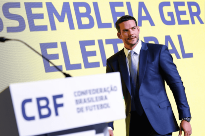 Samir Xaud, presidente de la CBF.