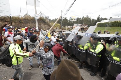 Las manifestaciones persisten en el décimo día del paro nacional en Ecuador.