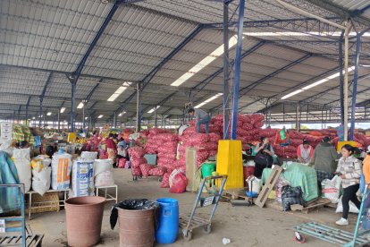 En el Mercado Mayorista de Riobamba hay productos, pero no llegan compradores.


ag - periodista
ag - granasa