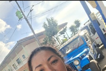 La mujer víctima en Playas.