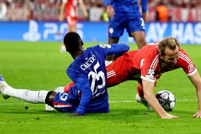 Moisés Caicedo brilló en Premier League y Champions League.