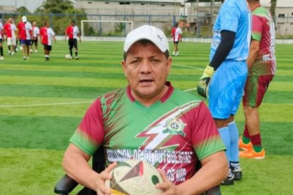 Iris Muñoz es el presidente de la Aso de exjugadores de Los Ríos.