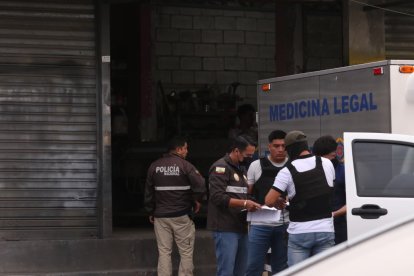 Medicina Legal realizó el levantamiento de los cuerpos.
