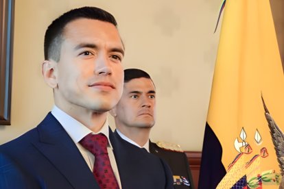 Daniel Noboa se pronunció en el contexto del paro nacional en Ecuador.