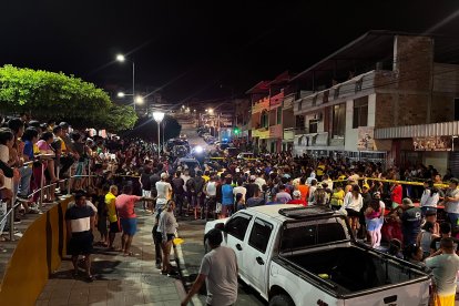 La muerte violenta de Mario Mero Robles sacudió al centro de Montecristi