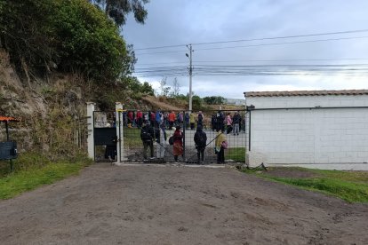 Varias fincas estarían sitiadas en Imbabura.