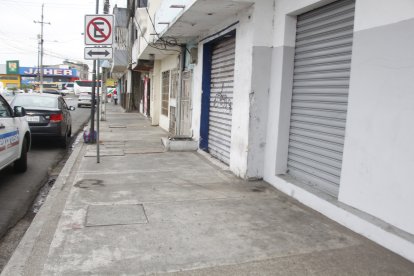 En esta zona se produjo el crimen.