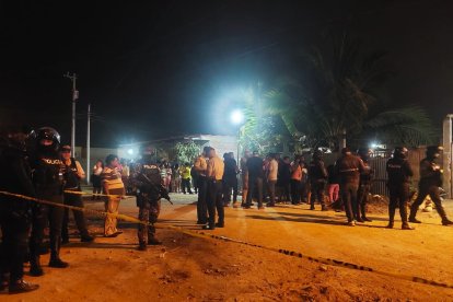 Los moradores del barrio donde ocurrió el doble crimen se mostraron consternados ante el hecho violento