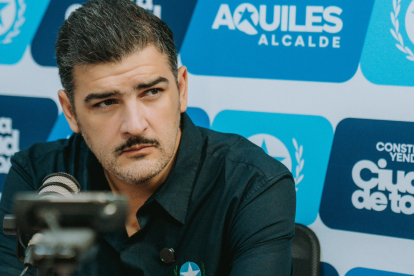 Aquiles Álvarez, alcalde de Guayaquil.