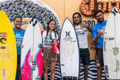 Vencedores de la edición 38 Corona Pro Surf Circuit, en el 2024.