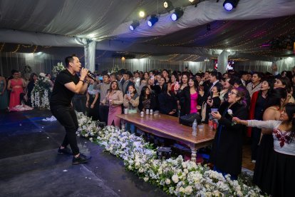 Entre los artistas invitados estuvo Jonatán Luna.