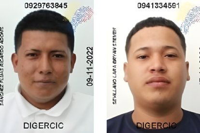 Los jóvenes baleados en el cantón Milagro fueron identificados.