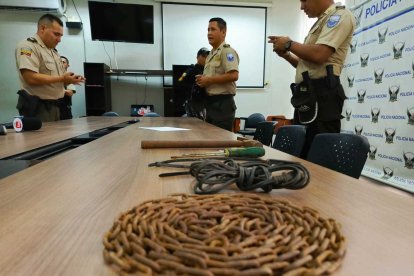 Estas evidencias encontraron los policías.