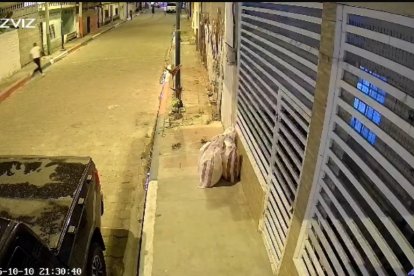 El crimen de José Luis Quiroz quedó grabado en cámaras de seguridad