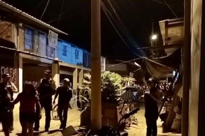 El sector Los Cerezos, de Portoviejo, vivió una madrugada de terror tras un violento ataque armado