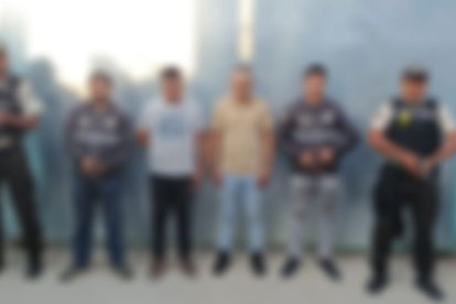 Dos hombres que viajaban en la camioneta fueron detenidos y puestos a órdenes de la justicia.