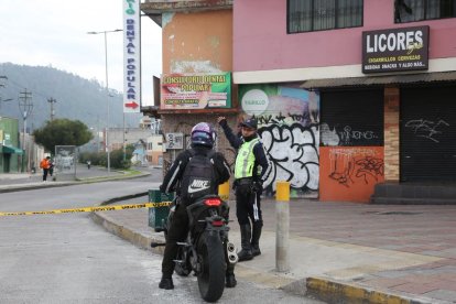 Las vías cerradas en el sur de Quito impedían el paso al Centro Histórico.