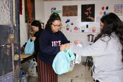 En la Universidad Central recogen donaciones para entregar a los manifestantes de Imbabura.
