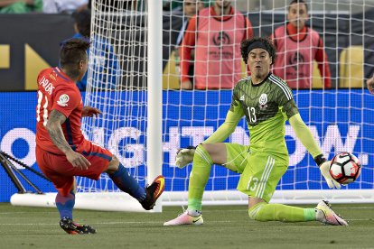 Chile derrotó 7 por 0 a la selección mexicana en los cuartos de final de la Copa América Centenario 2016.