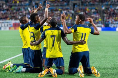 Ecuador venció a México por 3-2 en un partido que jugó solo con jugadores del Campeonato Ecuatoriano