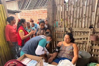 Al menos 30 personas resultaron afectadas por el incendio de la Ciudadela 9 de octubre