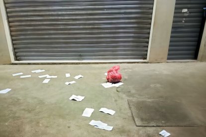 En los panfletos se amenezaba a las instituciones públicas del cantón