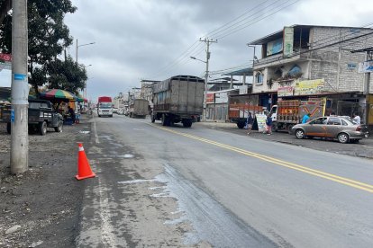 El tránsito se pudo reanudar tras la explosión.